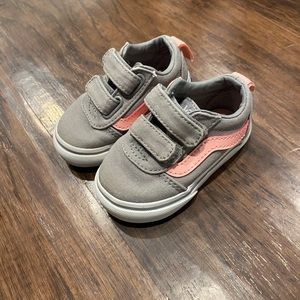 Baby girl Vans sneakers size 4